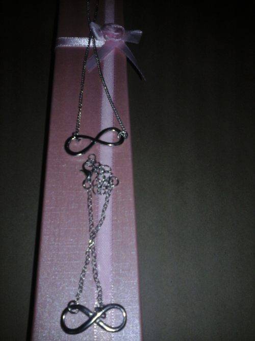FREE bracelet and gift box with the Infinity Necklace